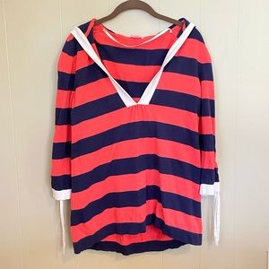 Lilly Pulitzer Nautical Hooded Sweater